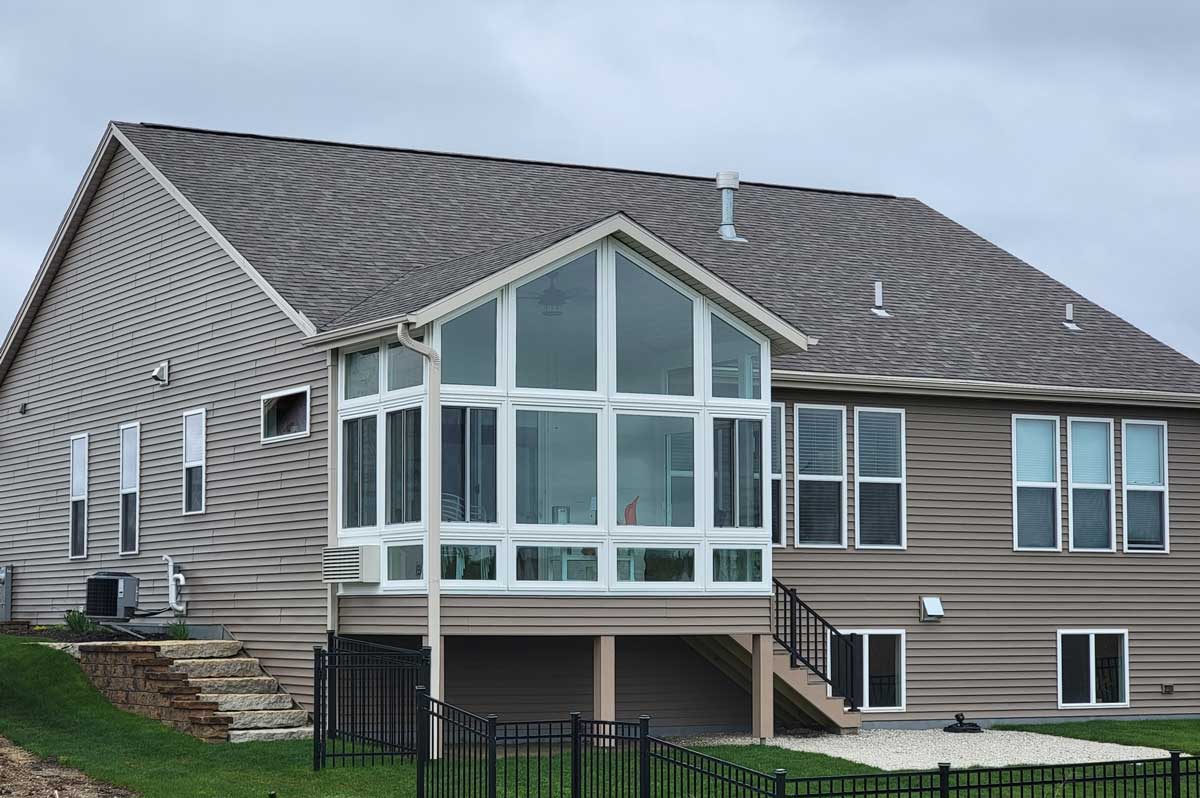 Caledonia Racine County Wisconsin Sunroom Addition Contractor